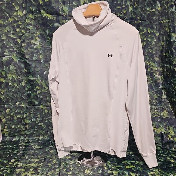 Under Armour Ivory Turtleneck Top - Picture 1 of 2